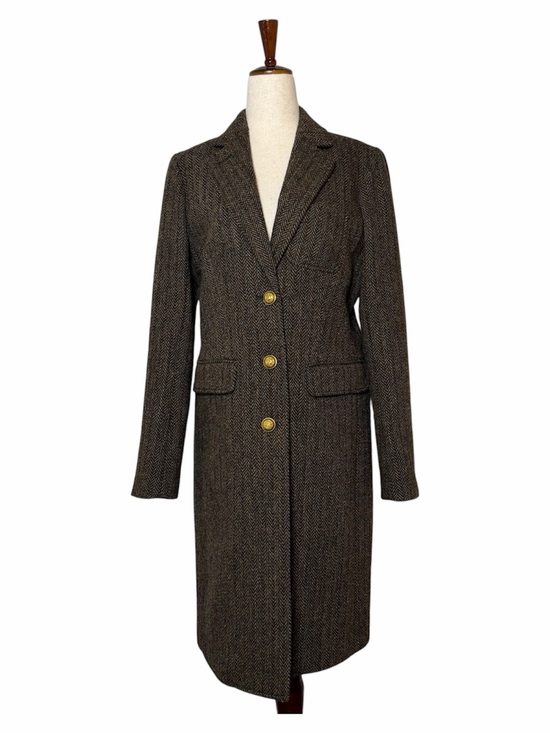 J. Crew Jackets & Blazers - J.Crew Collection Rhodes Harris Tweed Wool Coat 6 NWOT